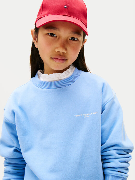 Толстовка обычного кроя KS0KS00640 Tommy Hilfiger, голубой — фото 2