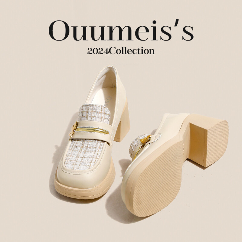 Туфли женские повседневные Women's Casual Shoes Women's Apricot Ouumeis, цвет Apricot — фото 2