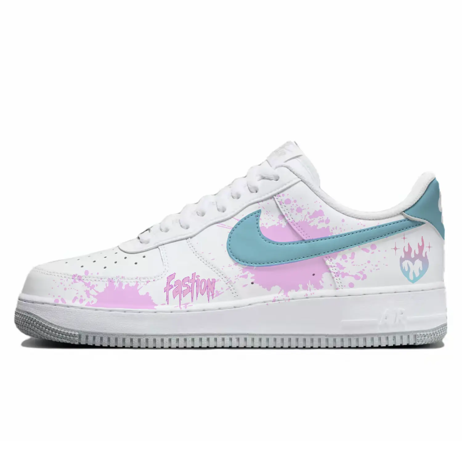 

Nike Кроссовки Air Force 1 для скейтбординга, износостойкие, дышащие, белые, мужские
