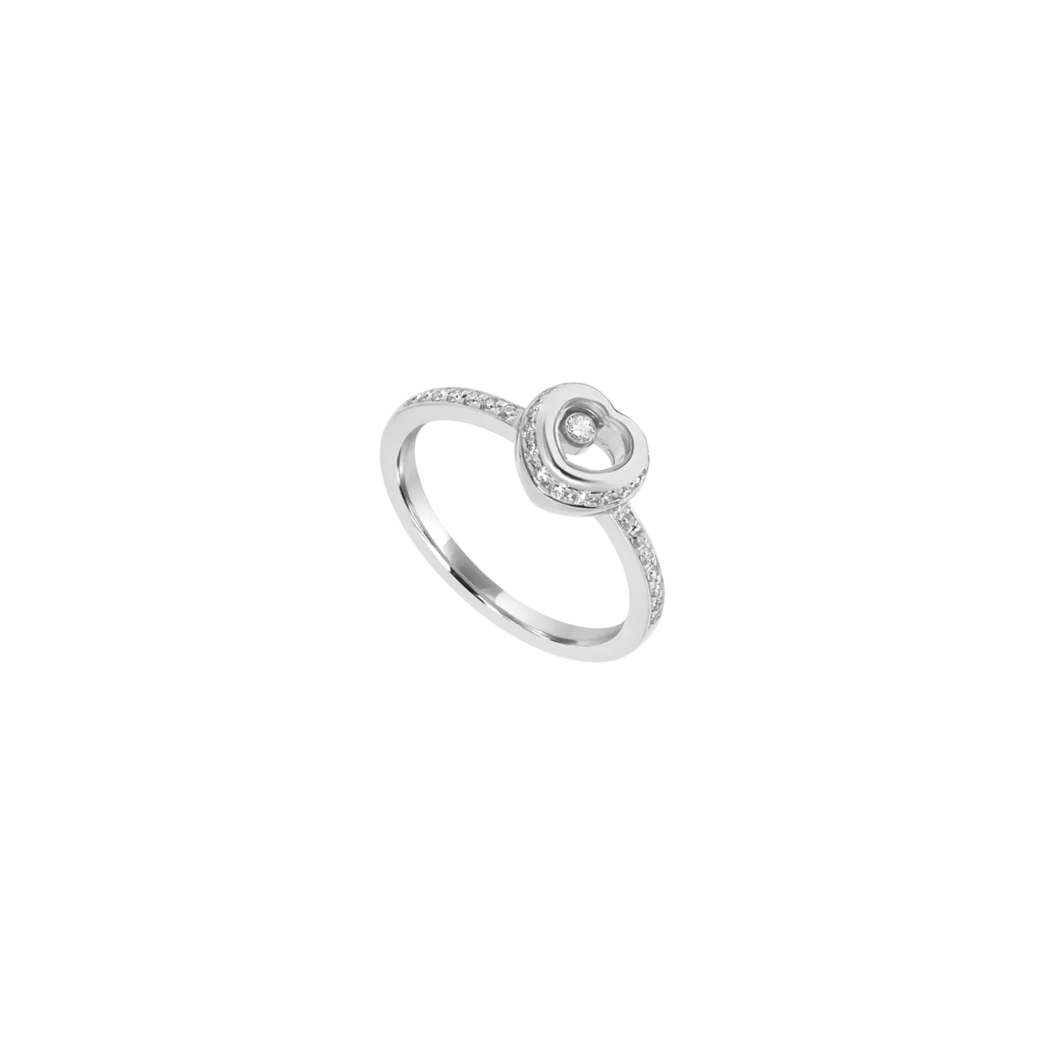 

Кольцо Chopard Happy diamonds Miss happy из белого золота с бриллиантами