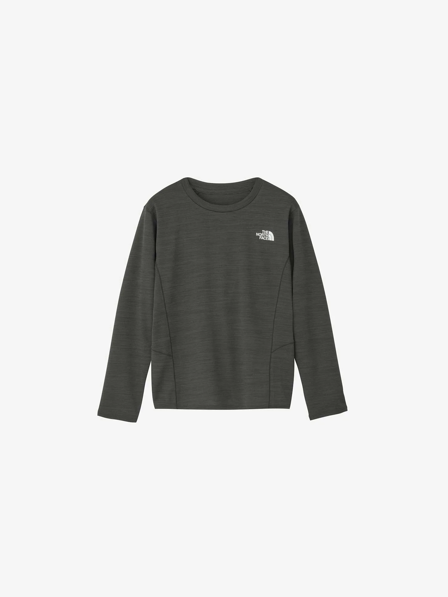 Футболка с длинным рукавом Flash Dry 3D Crew (детская) The North Face, цвет Mixed Charcoal
