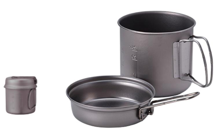 

Кухонные принадлежности на 1-2 персоны Snow Peak, scs-008t 900ml titanium pot