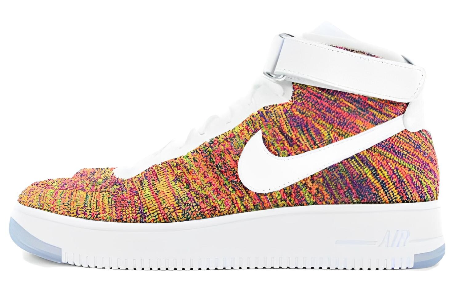 

Кроссовки Nike Air Force 1 Mid Flyknit Multi-Color White