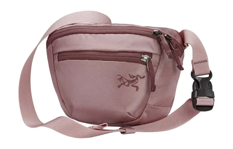

Arcteryx Сумка-слинг Mantis 2, сумка через плечо, поясная сумка из нейлоновой ткани, цвет "сушеная роза", телесно-розовый, унисекс