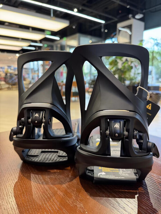 

Новые крепления Burton step on для мужчин и женщин, от начинающих до продвинутых, быстросъемные для сноуборда w26 черные одинарная базовая пластина женские размер m