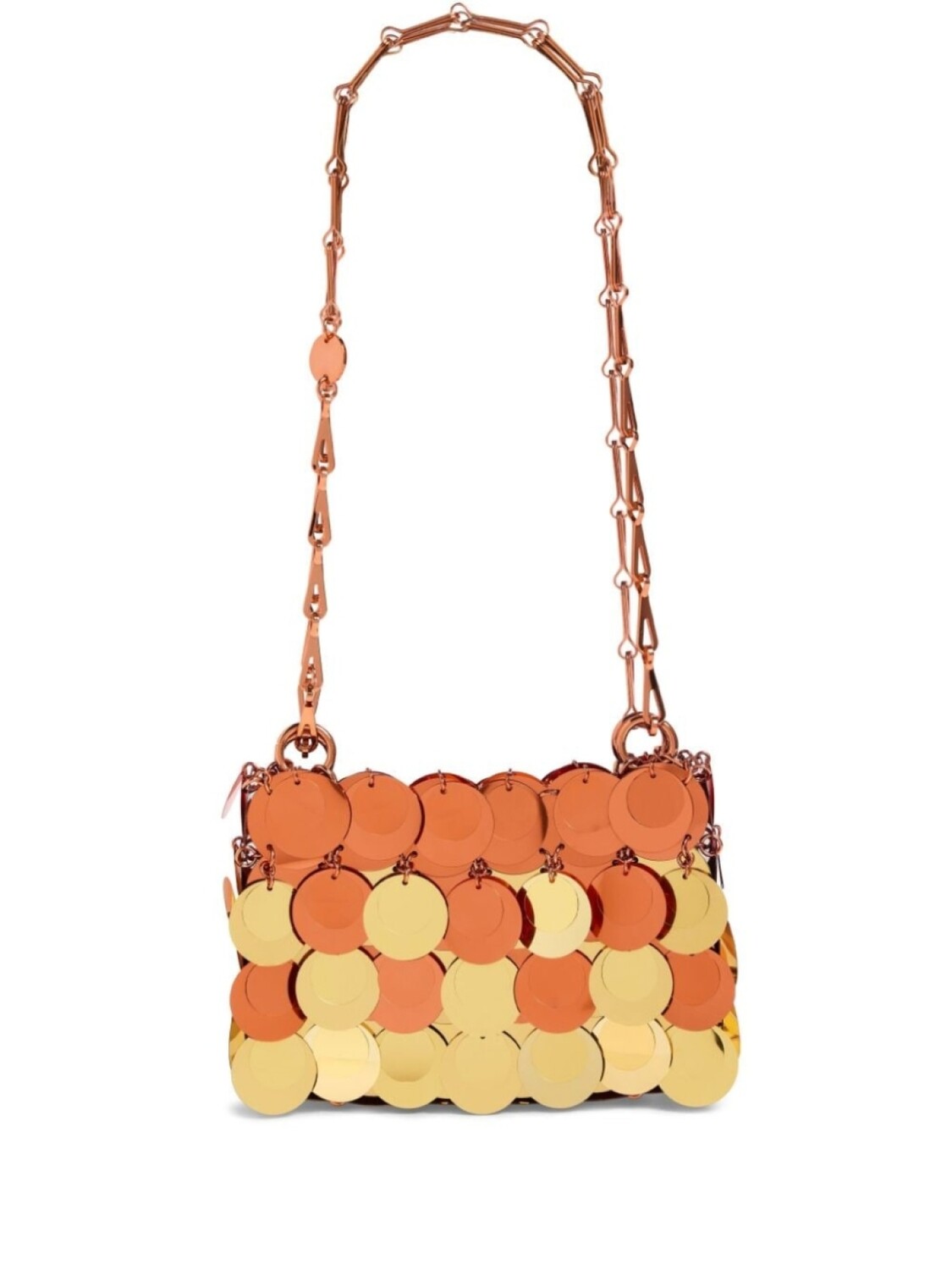 

Rabanne мини-сумка на плечо Sunkiss, золотистый