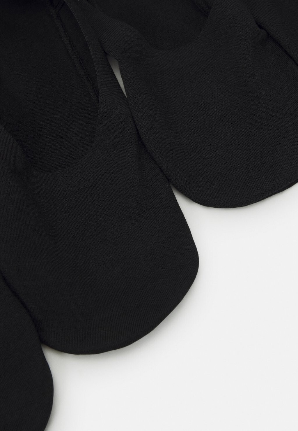 

Носки Online Comfort Laser Cut Footies Unisex 4 Pack camano, черные