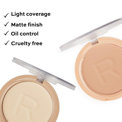 Компактная пудра, идеальная для взрослых, унисекс Makeup Revolution — фото 2