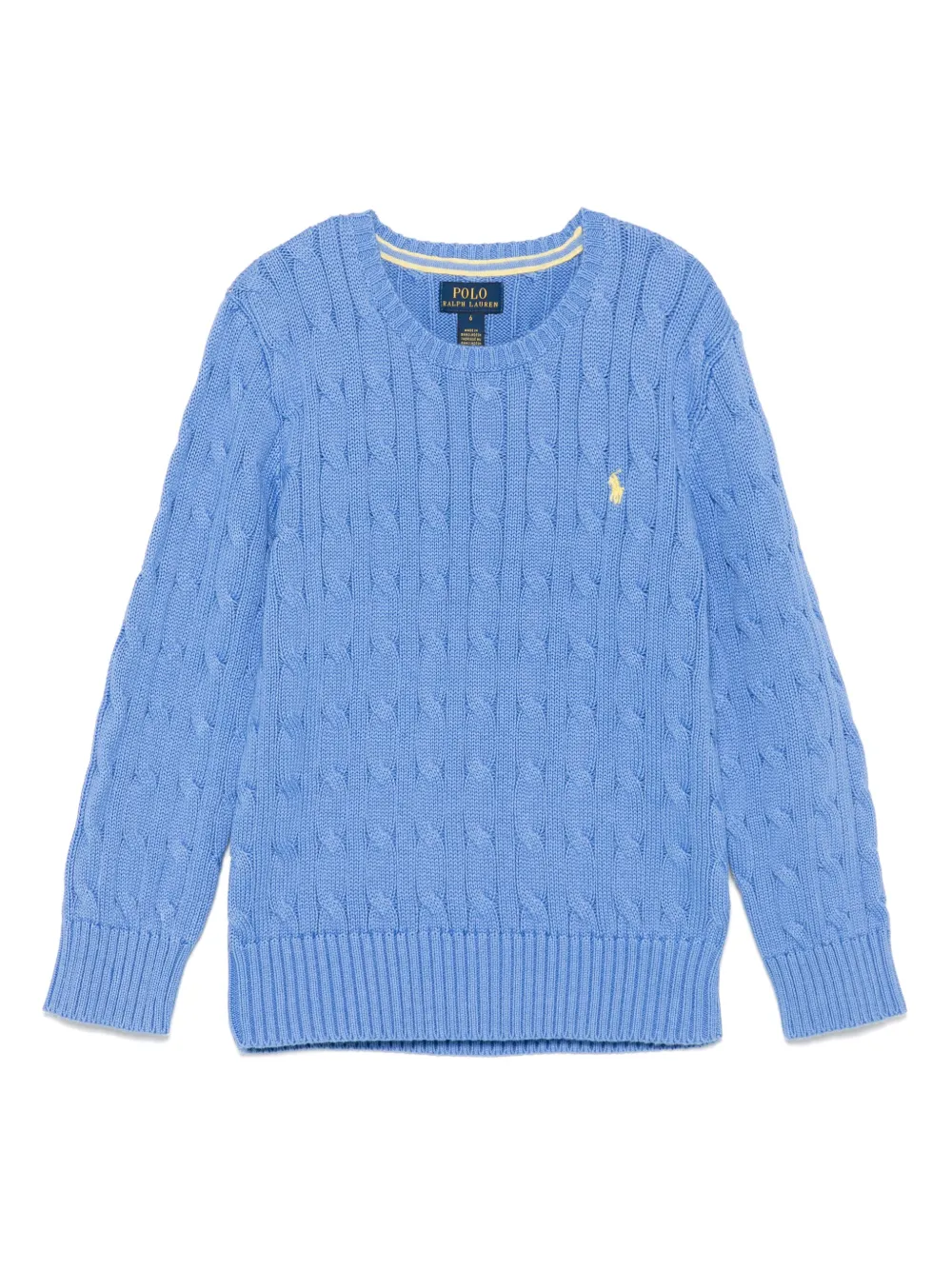 

Свитер фактурной вязки POLO RALPH LAUREN KIDS, синий