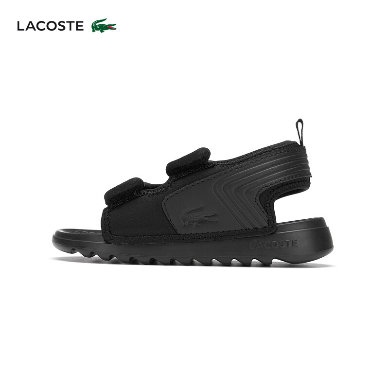 

Тапочки детские Lacoste повседневные, оранжевый / белый