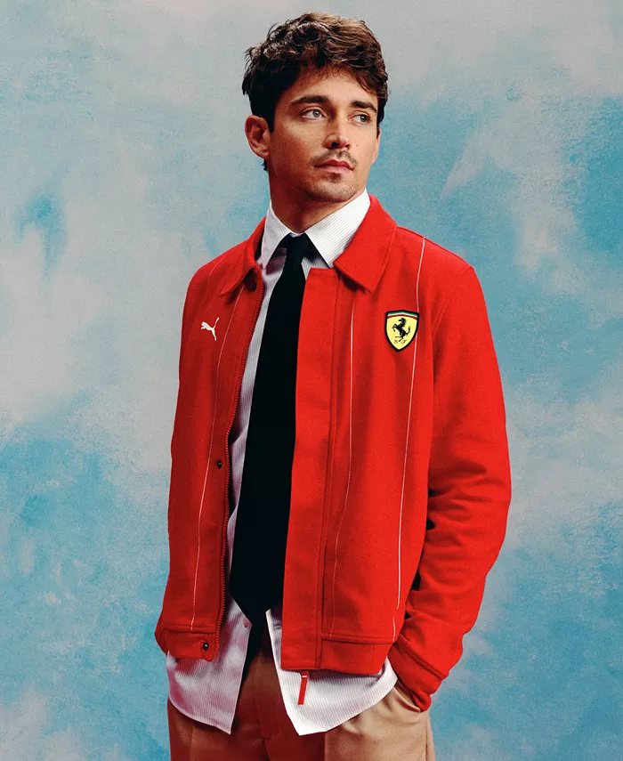 

Мужская премиальная куртка Ferrari Race Jacket Puma, красный