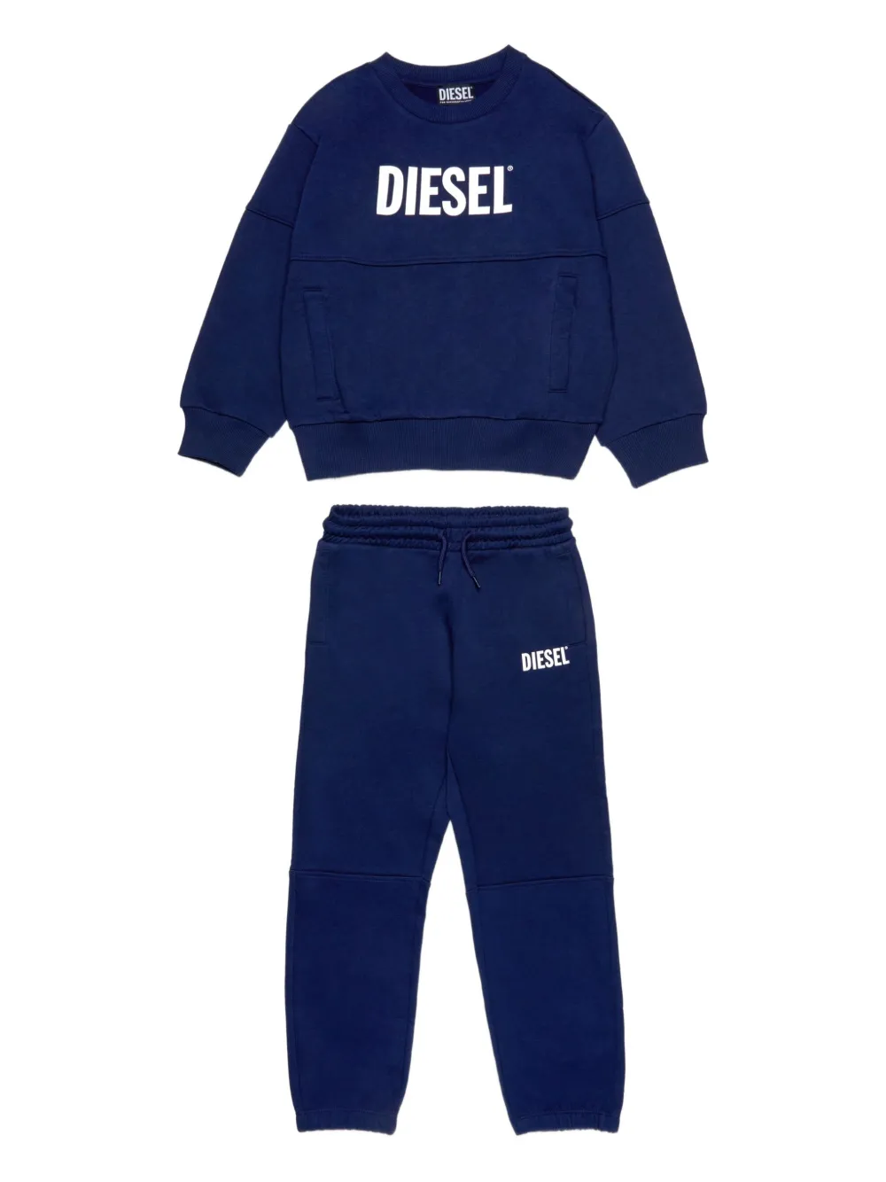 

Спортивный костюм с логотипом Diesel Kids, синий