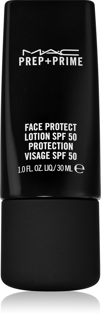 

Prep + prime face protect лосьон spf50 защитный крем для лица spf 50 Mac Cosmetics, 30 мл