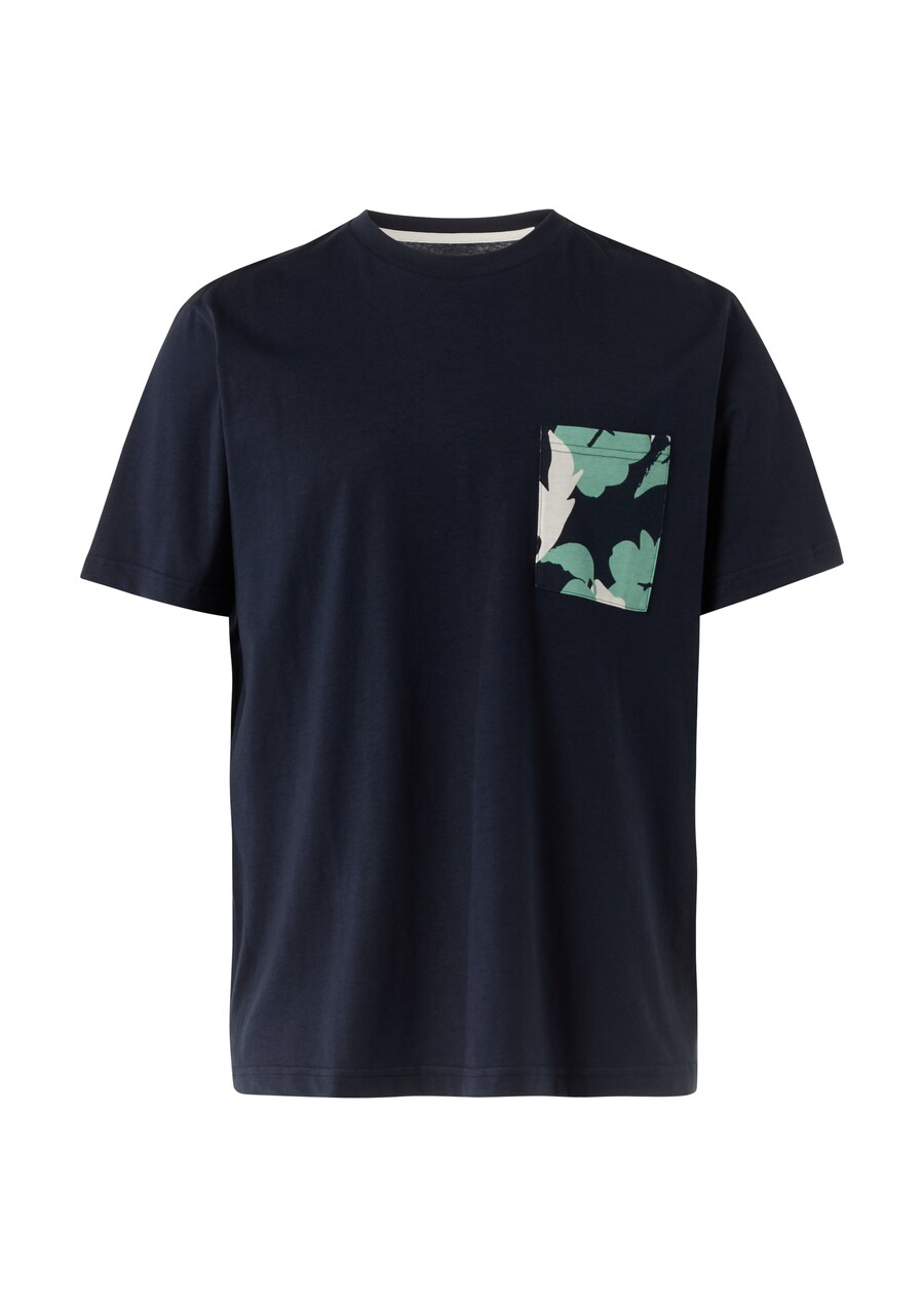 

Рубашка QS, цвет marine blue/Turquoise