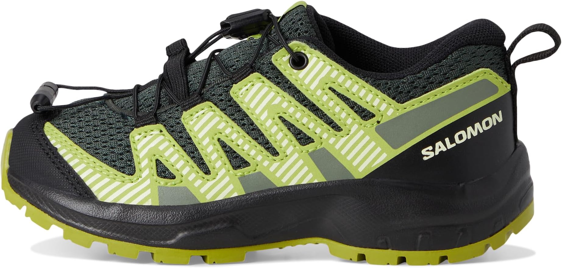 Кроссовки Salomon Kids  Xa Pro V8, Urban Chic/Black/Dark Citron — фото 4