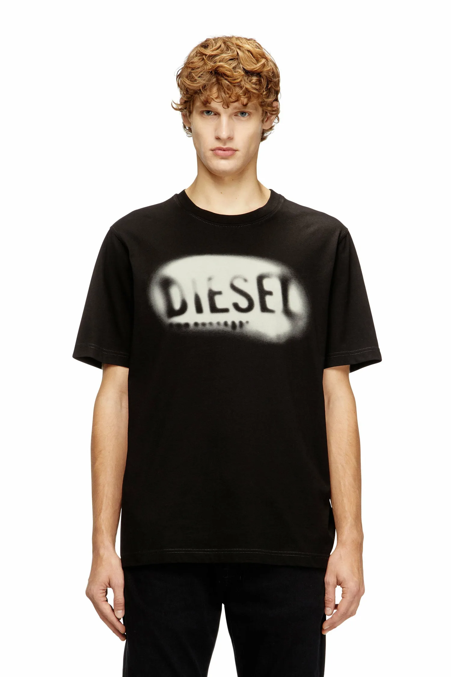 Мужская футболка T-ADJUST-V2 Diesel, black