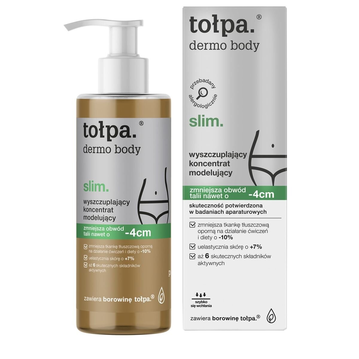 

Tołpa, dermo body slim, концентрат для моделирования похудения, 250 мл