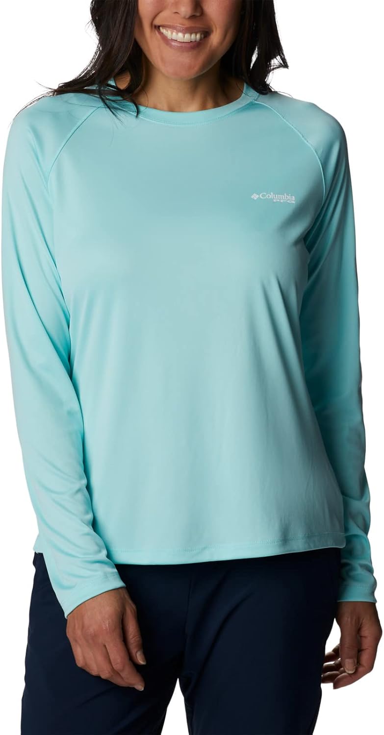

Футболка Columbia Women's Tidal Tee II Long Sleeve Hoodie, Gullfoss Green/White Logo, Белый, Футболка Columbia Women's Tidal Tee II Long Sleeve Hoodie, Gullfoss Green/White Logo
