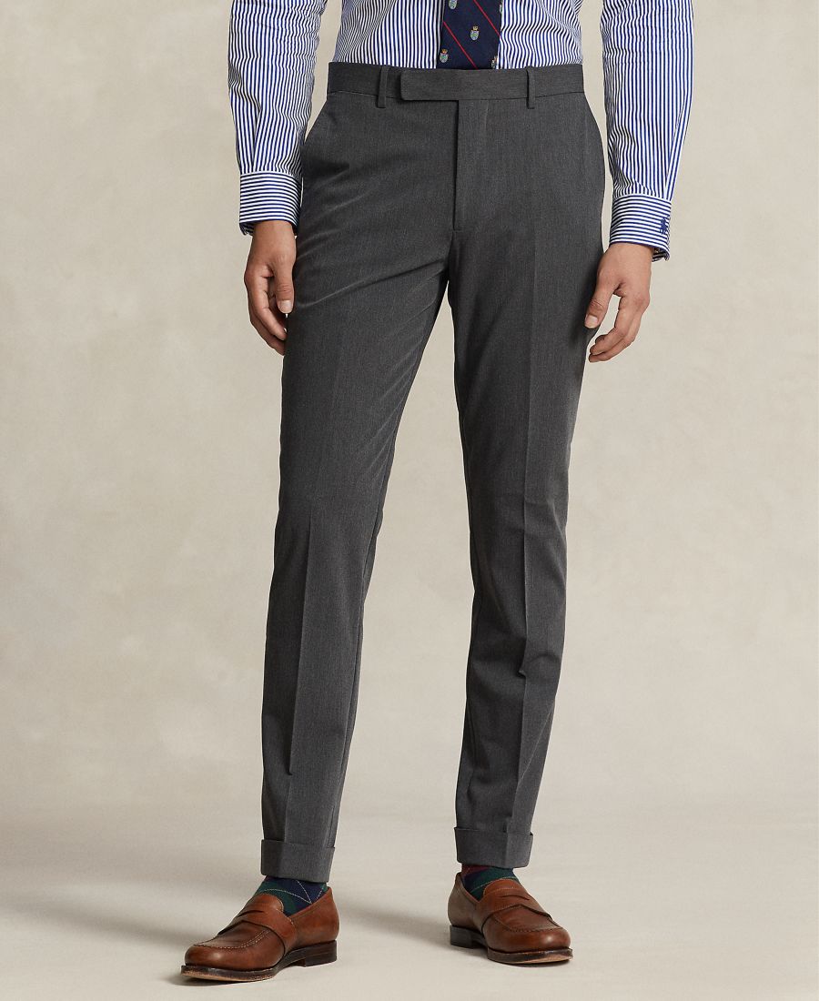 Мужские брюки из высококачественной саржи Polo Ralph Lauren, Charcoal
