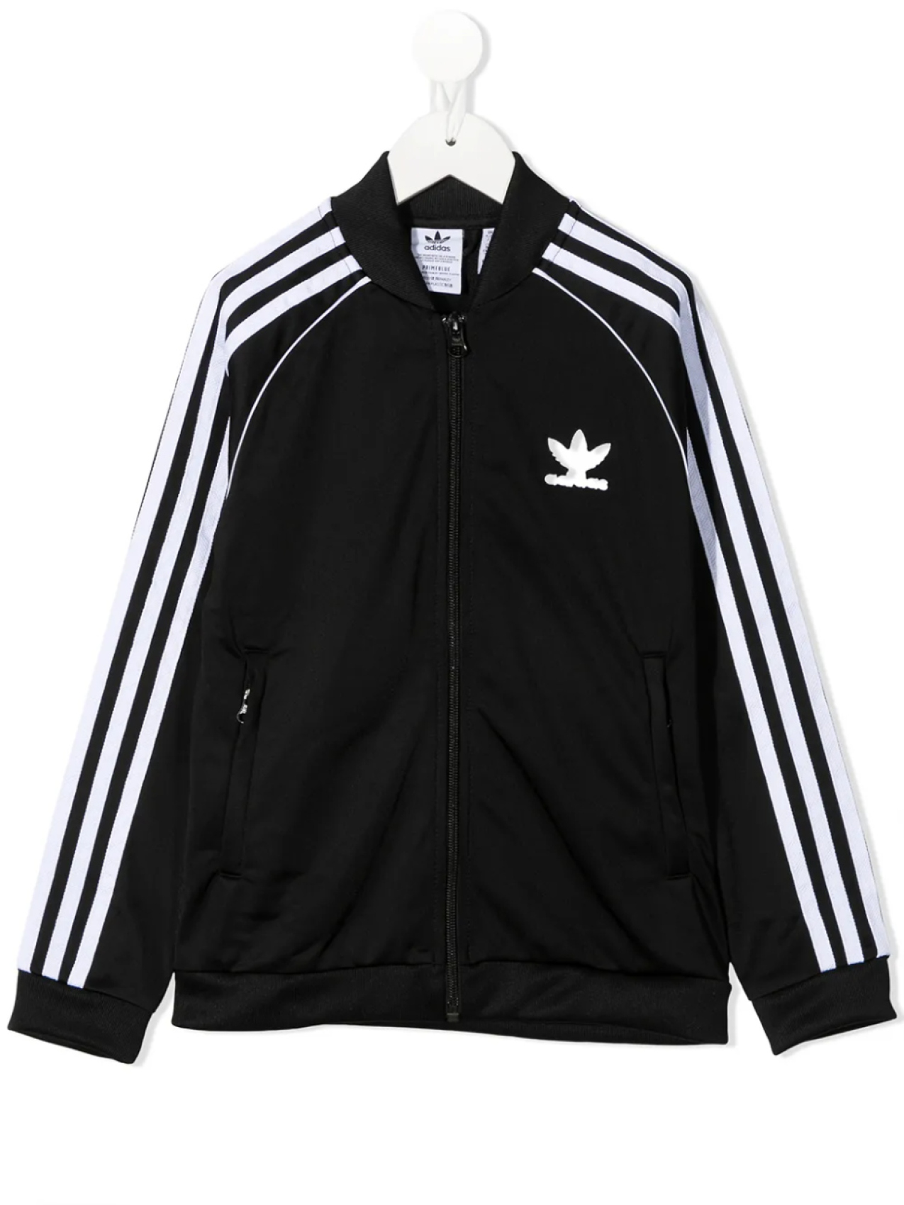 

Adidas Kids спортивный топ SST с логотипом, черный