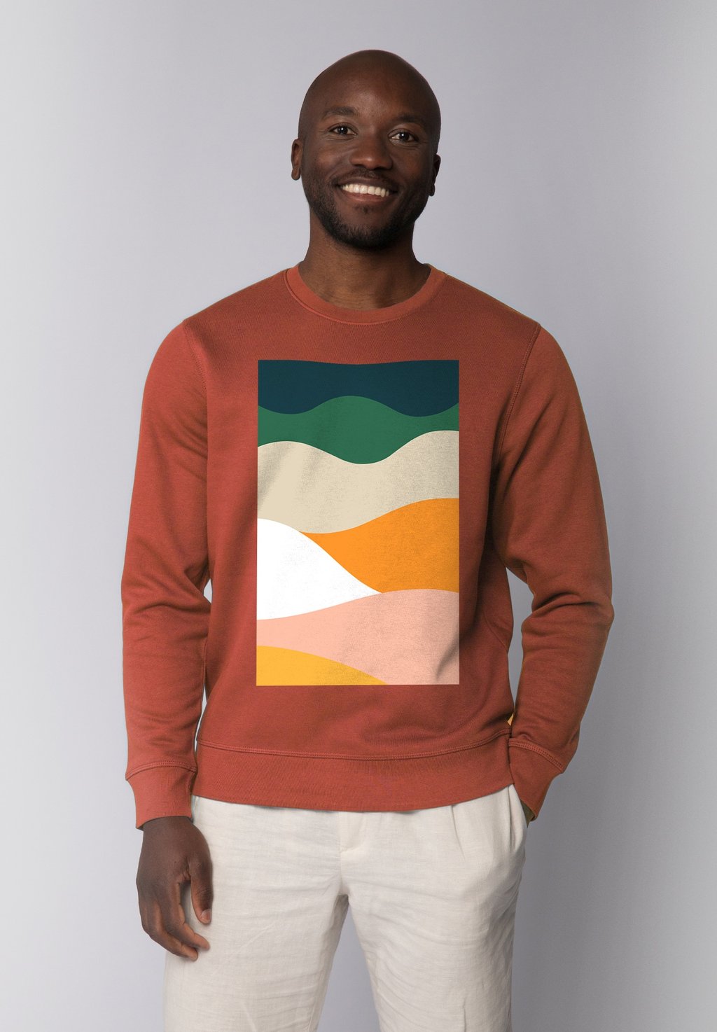 

Толстовка COUNTRYSIDE 03 watapparel, коричневый