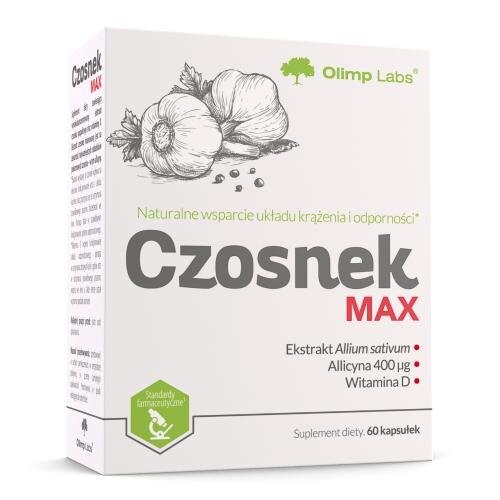 

Olimp, Чеснок Макс, 60 капсул.