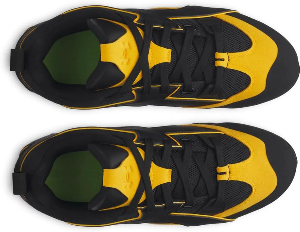 Бейсбольные бутсы Yard Icon TPU Under Armour, черный/золотой — фото 4