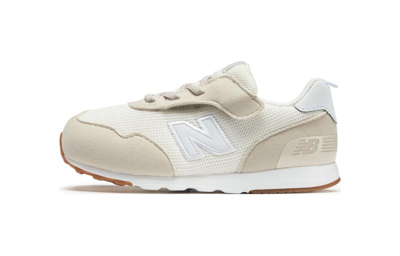 New Balance Низкие кроссовки NB 515 для малышей белые — фото 3