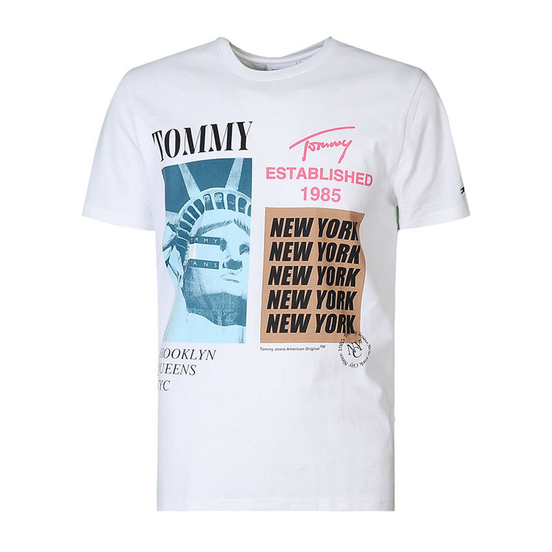 

Футболка мужская белая Tommy Hilfiger, белый