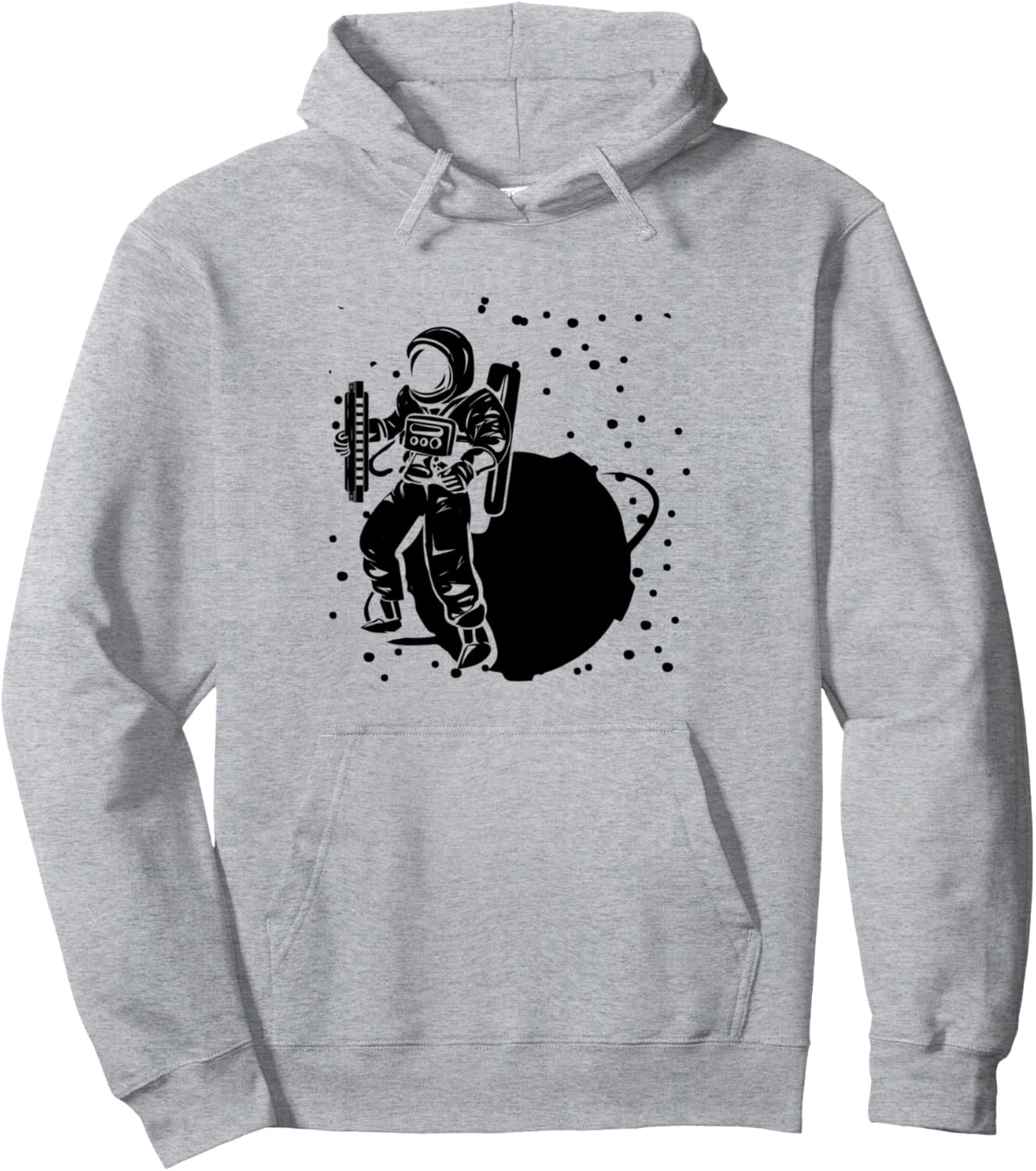 

Худи с изображением астронавта, играющего на губной гармонике, с надписью «Планета губной гармоники», символикой космического пространства Harmonica Player & Astronomy Lover Harmonicist, серый