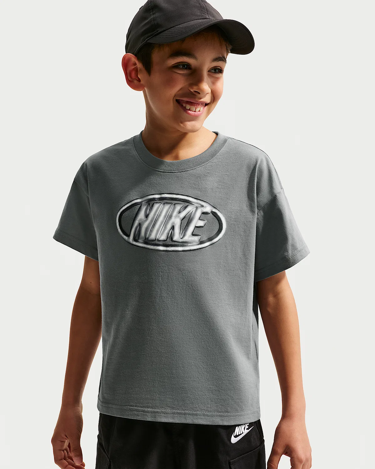 Детская футболка Max90 Nike Sportswear, Smoke Grey