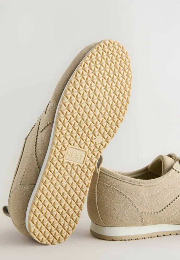 Ретро-Кроссовки на шнуровке, стандартного кроя Next, Beige Neutral — фото 4