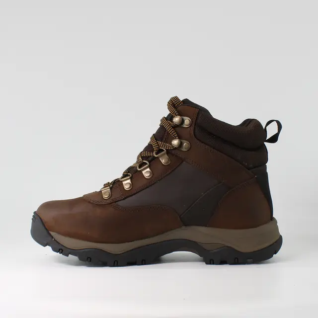Ботинки кожаные Timberland Keele Ridge Mid Hiker, коричневый — фото 3