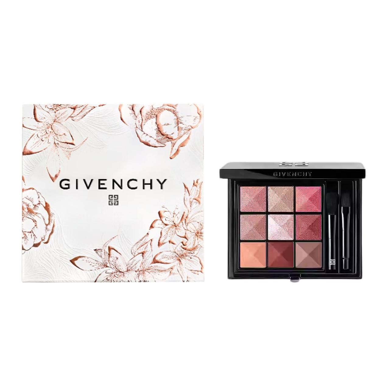 

Тени для век 520 Box Nine Colors, легко растушевываются, натуральные, 8 г Givenchy