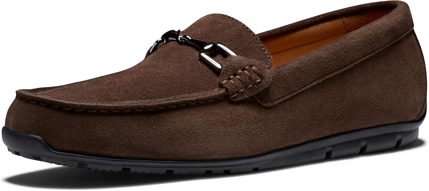 

Мужские слипоны FootJoy Club Casuals из замши, стиль предыдущего сезона, обувь для гольфа, шоколадный