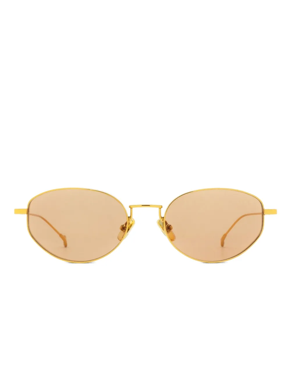 

Солнцезащитные очки в овальной оправе Eyepetizer, золотистый