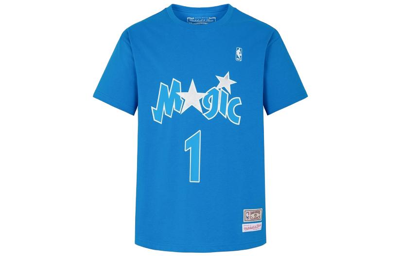

Mitchell & Ness x NBA Футболка Унисекс Синий Mitchell Ness, Magic Blue