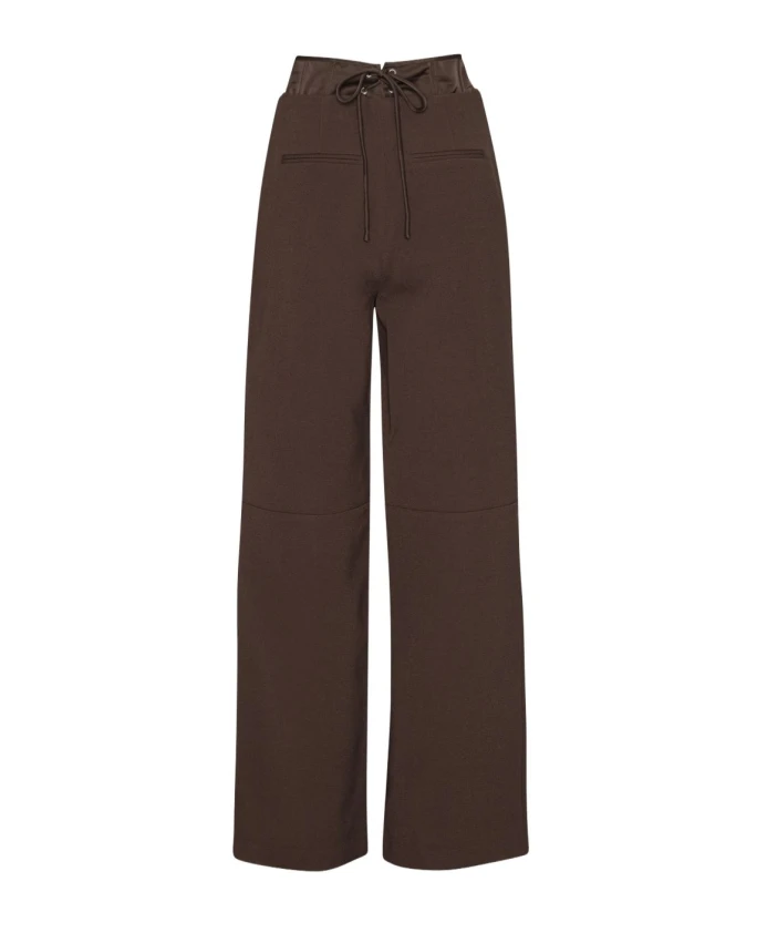 

Брюки от корсетного костюма Rotate Birger Christensen, коричневый