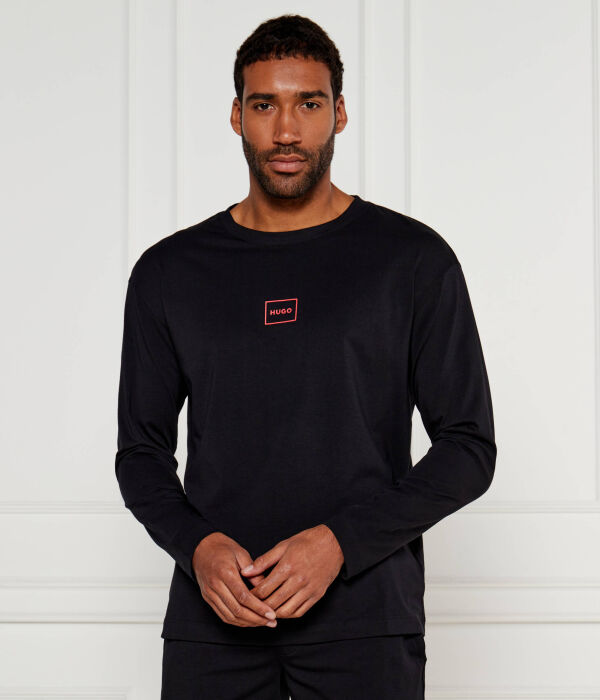 

Лонгслив Hugo Bodywear Laze Regular Fit, черный