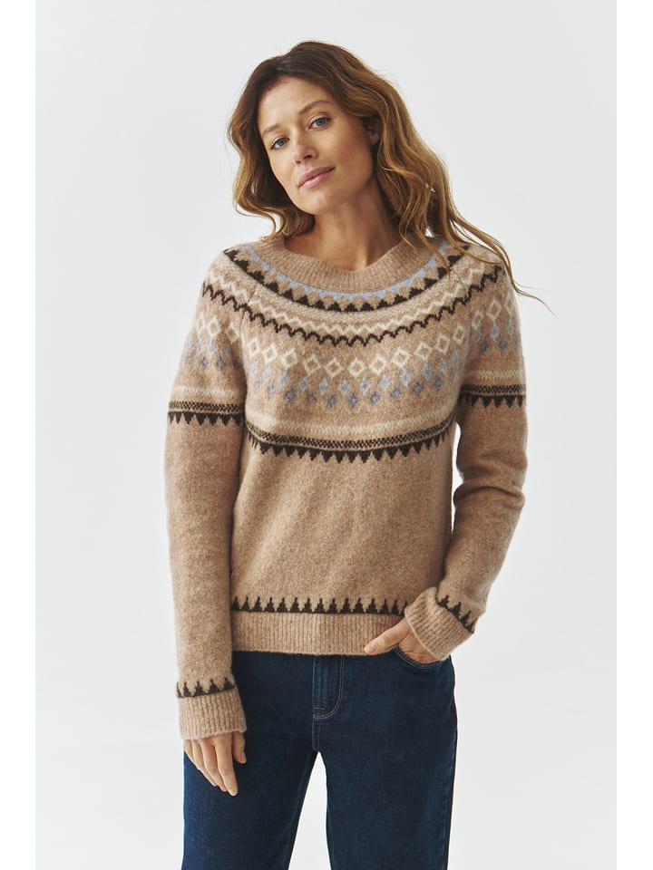 

Свитер Алиса бежевого цвета TATUUM