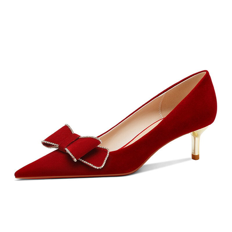 

Туфли женские на высоком каблуке Lanza, цвет BURGUNDY 8.5CM