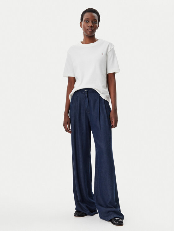 Футболка свободного кроя Modern Cody WW0WW46158 Tommy Hilfiger, экрю — фото 2
