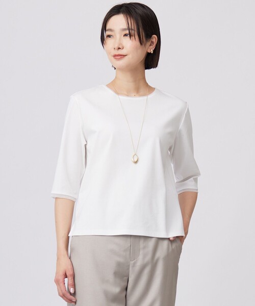 

Футболка трикотажная гладкая J.PRESS, белый