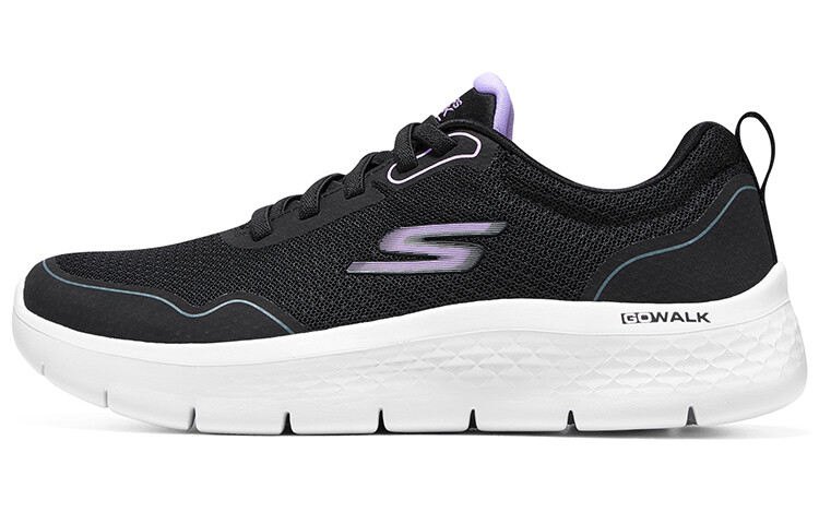 

Кроссовки Skechers Go Walk Flex, черный/белый/сиреневый