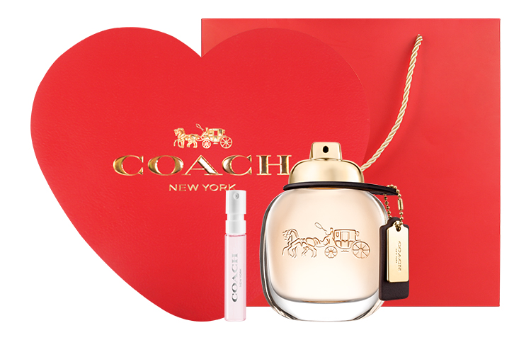 Женские духи New York в форме сердца, ароматический попурри Eau De Parfum EDP, объем 30мл/50мл/90мл+2мл COACH, New York Lady's Thick 30ml + New York Lady's светло- 2ml — фото 4
