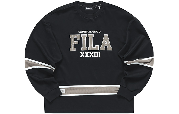 

Футболка унисекс Pitch Black FILA FUSION
