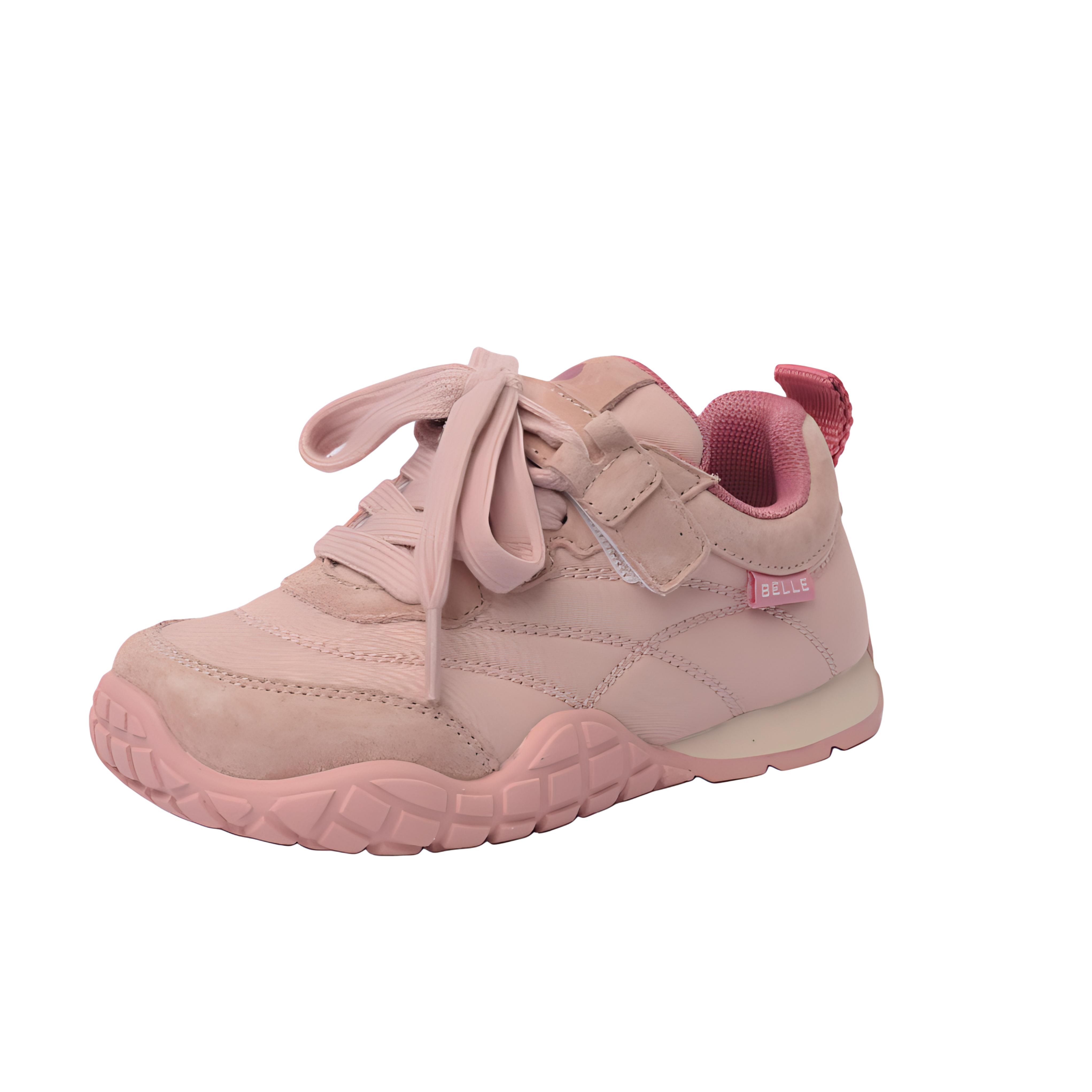 

BELLE Амортизирующие износостойкие дышащие низкие детские скейтбординг кроссовки pink kids