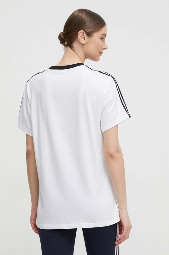 Хлопковая футболка Essentials adidas, белый — фото 3