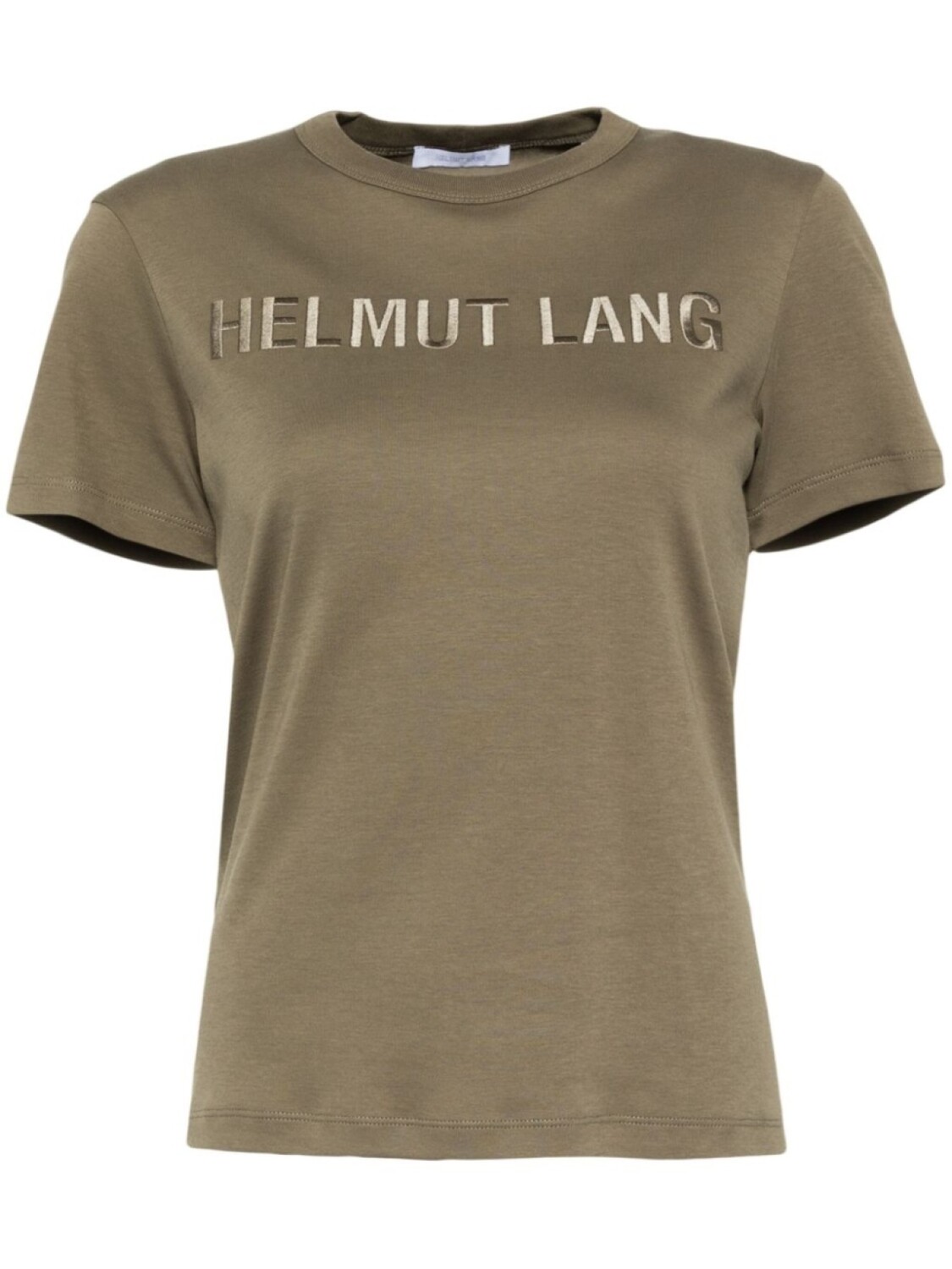 

Футболка с логотипом Helmut Lang, нейтральный цвет