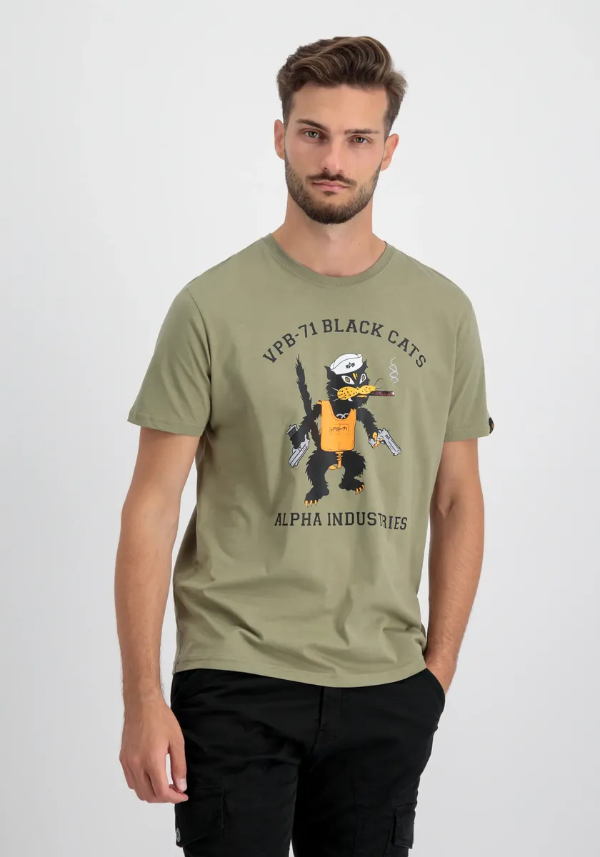 

Футболка Alpha Industries " Alpha Industries Мужская - Футболки PB Squadron T", оливковый